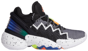 Giày Adidas D.O.N. Issue #2 Big Kids 'Black Multi' FZ1423