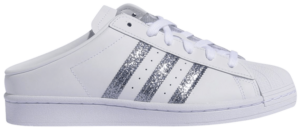 Giày Adidas Wmns Superstar Mule 'White Silver Metallic' FZ2260