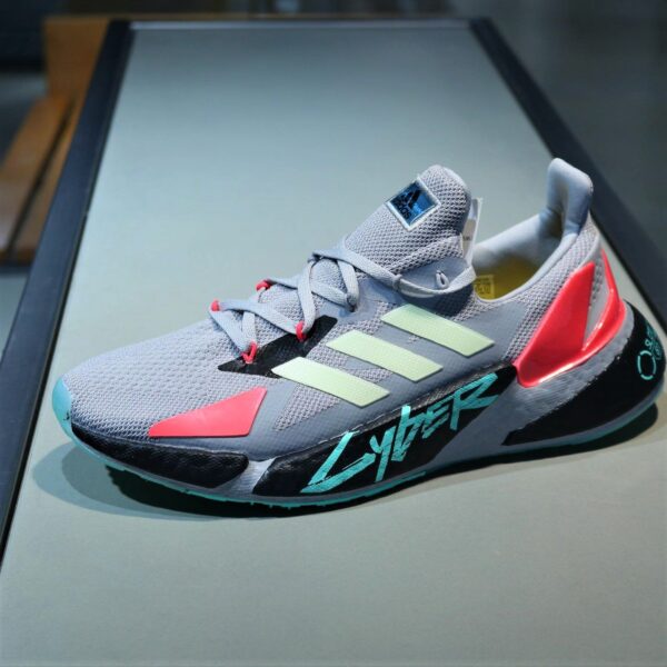 Giày Adidas Cyberpunk 2077 x X9000L4 'Grey Yellow Zest Pink' FZ3092 - Ảnh 6