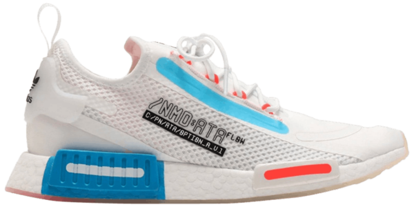 Giày Adidas NMD_R1 Spectoo 'White Shock Blue' FZ3629