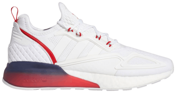 Giày Adidas ZX 2K Boost 'Gradient Fade Sole Cloud White' FZ4640