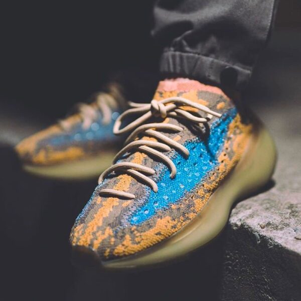 Giày Adidas Yeezy Boost 380 'Azure Non Reflective' FZ4986 - Ảnh 2