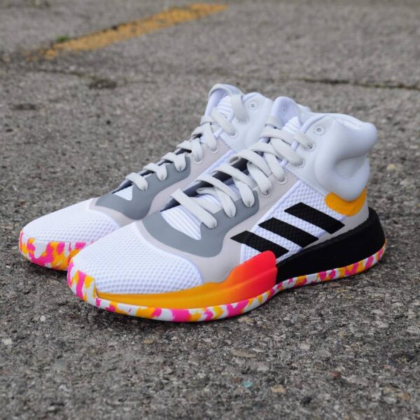 Giày Adidas Marquee Boost 'White Black Active Gold' G26212 - Ảnh 3