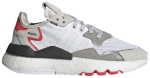 Giày Adidas Nite Jogger J 'White Shock Red' G28044