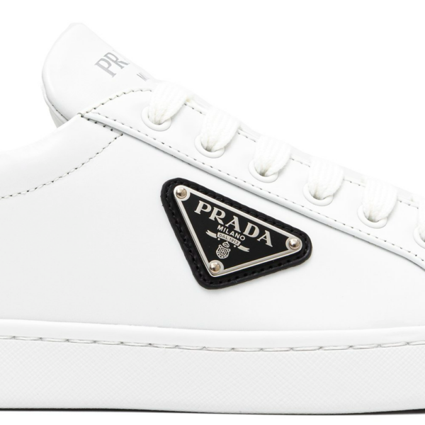 Giày Prada Logo Brushed 'White' 1E941M 3F0E F0964 - Ảnh 2