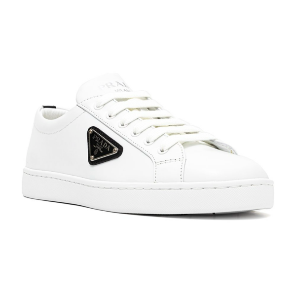 Giày Prada Logo Brushed 'White' 1E941M 3F0E F0964 - Ảnh 3