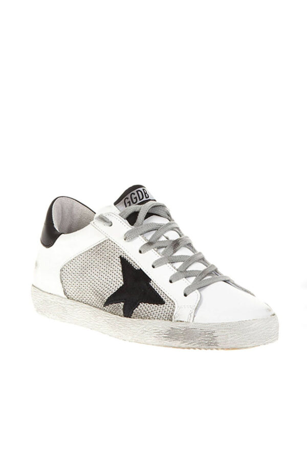 Giày Golden Goose 'Black White' G33WS590L26 - Ảnh 2
