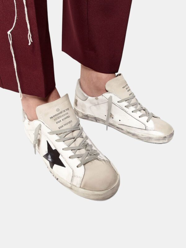 Giày Golden Goose 'Black star' G35WS590-Q27 - Ảnh 4