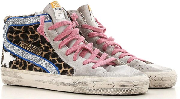 Giày Golden Goose 'Pink jaguar' G35WS595-A39 - Ảnh 4
