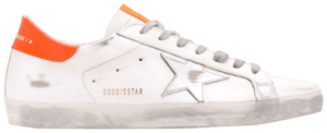 Giày Golden Goose Superstar 'White Orange Fluo' G36MS590-T84