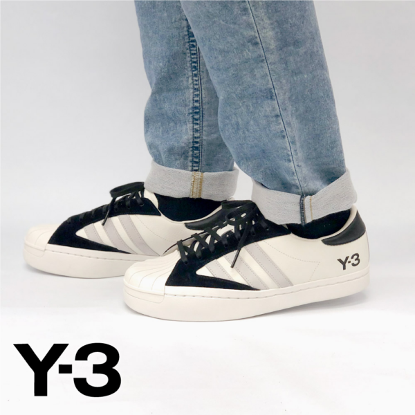 Giày Adidas Y-3 Yohji Star 'Grey One Black' H02579 - Ảnh 3