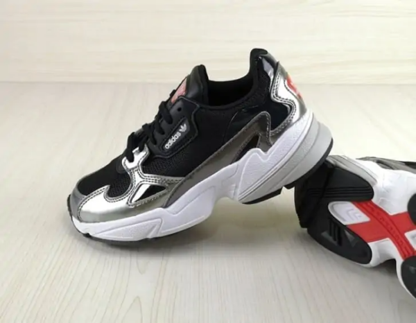 Giày Adidas Falcon Black Silver G54691 - Ảnh 4