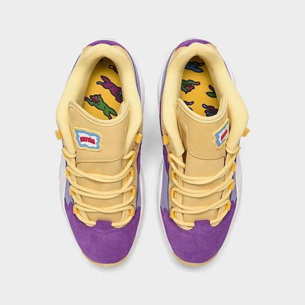 Giày Reebok BBC Ice Cream x Question Low Yellow Lilac Glow G55351 - Ảnh 2