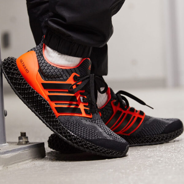 Giày Adidas Ultra 4D 5.0 'Black Solar Red' G58159 - Ảnh 2