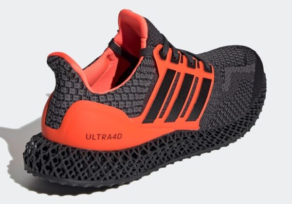 Giày Adidas Ultra 4D 5.0 'Black Solar Red' G58159 - Ảnh 5