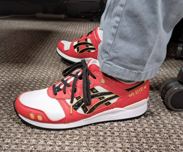 Giày Asics Gel Lyte 3 OG 'Red Daruma' 1201A180-600 - Ảnh 7