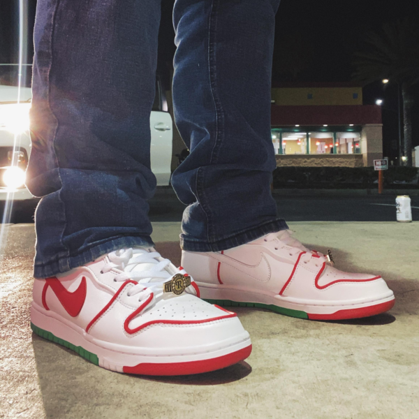 Giày Nike SB Paul Rodriguez x Dunk High 'Premium SB Boxing' CT6680-100 - Ảnh 2