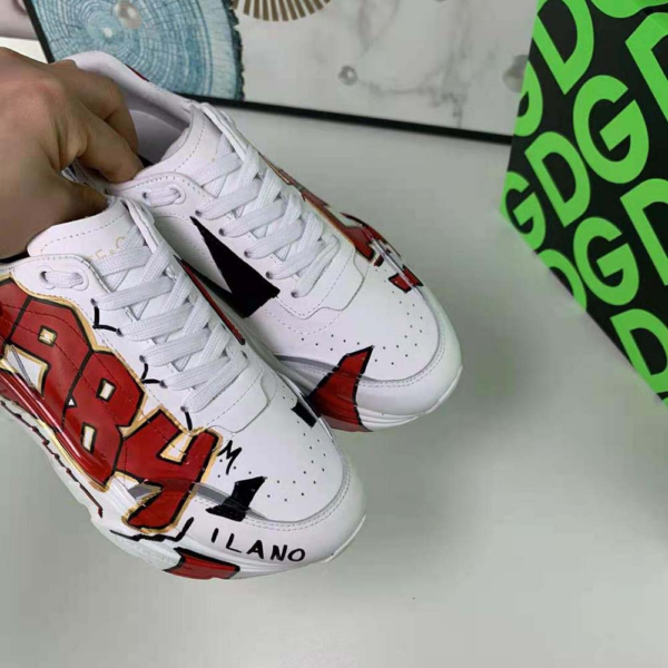Giày Dolce & Gabbana Hand Painted 1984 'Multicolor' - Ảnh 5