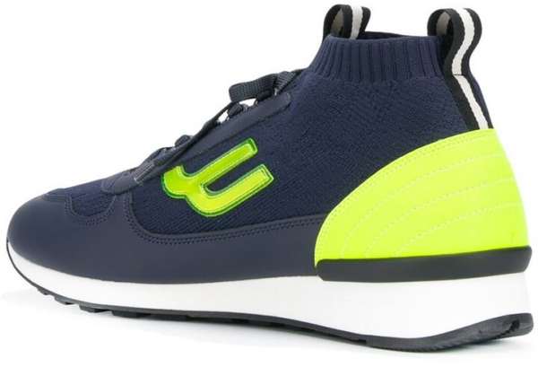 Giày Bally Gabryo Ink Sock Sneakers 'Black Neon' 6228453 - Ảnh 3