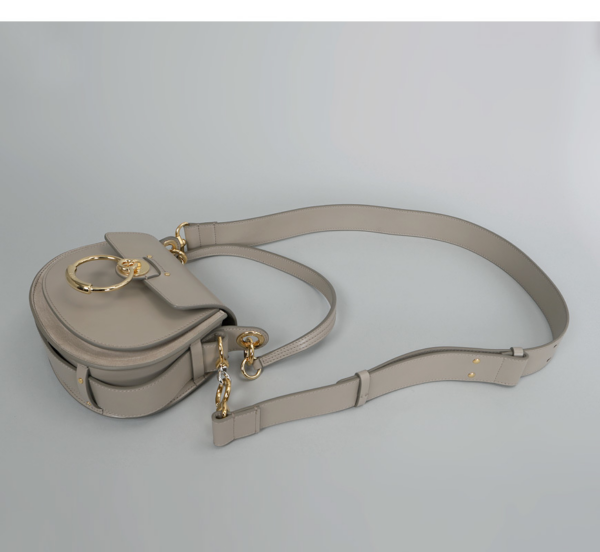 Túi Chloe Small Tess Saddle Bag CHC18WS153A3723W - Ảnh 4