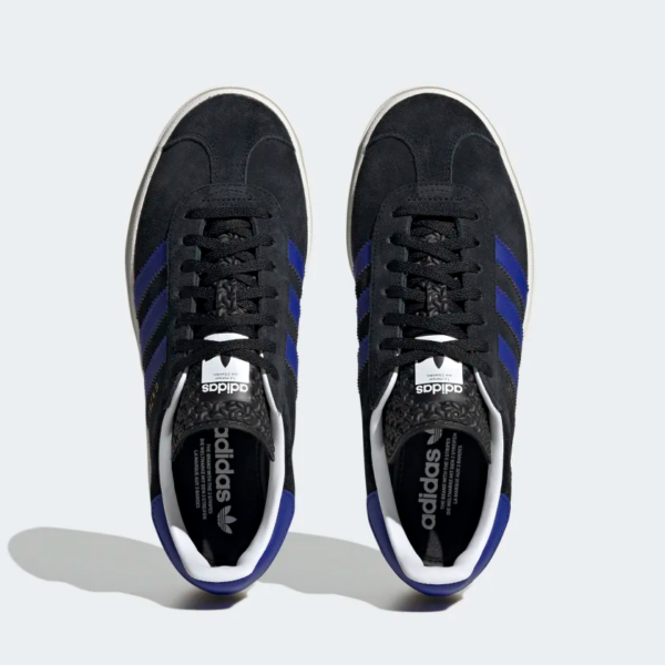 Giay Adidas Gazelle Bold 'Black Lucid Blue' HQ4408