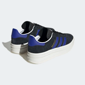 Giay Adidas Gazelle Bold 'Black Lucid Blue' HQ4408