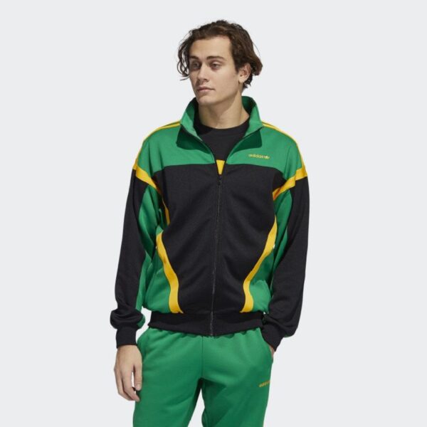 Áo Adidas Classic Track 2020 Green Black GD2064 - Ảnh 2