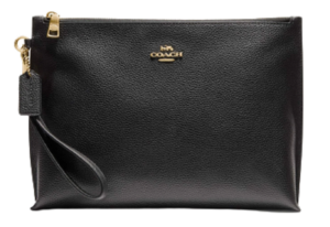 VÍ Coach Charlie Pouch Black Gold Y0XB1669V5