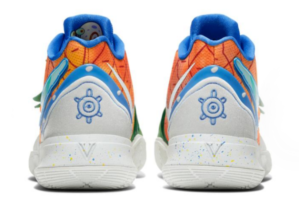 Giày Nike SpongeBob SquarePants x Kyrie 5 EP 'Pineapple House' CJ6950-800 - Ảnh 10