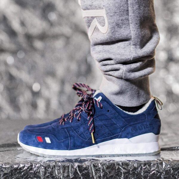 Giày Kith x Moncler x Asics Gel Lyte 3 'Navy' HK729-5858 - Ảnh 3