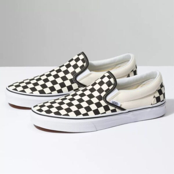 Giày Vans Classic Slip-On 'Checkerboard' VN000EYEBWW - Ảnh 4