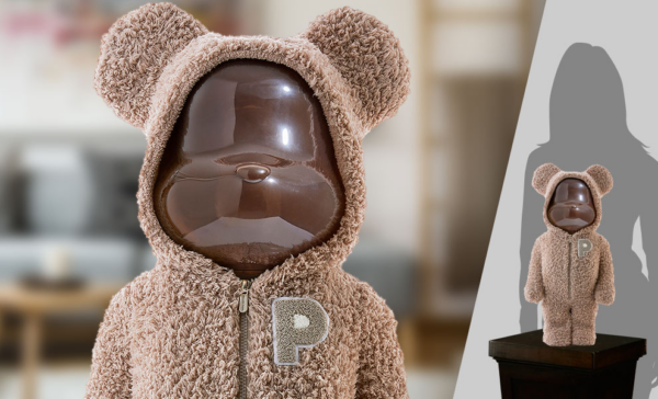 Mô Hình Bearbrick Gelato Pique Beige - Ảnh 2