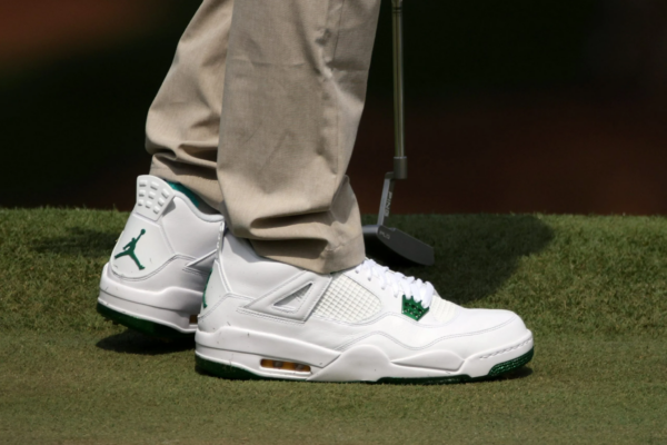 Giày Golf Nike Air Jordan 4 Golf 'Masters Tournament' CZ2439-100 - Ảnh 2