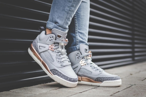Giày Nike Jordan Spizike GS 'Wolf Grey' 535712-018 - Ảnh 4
