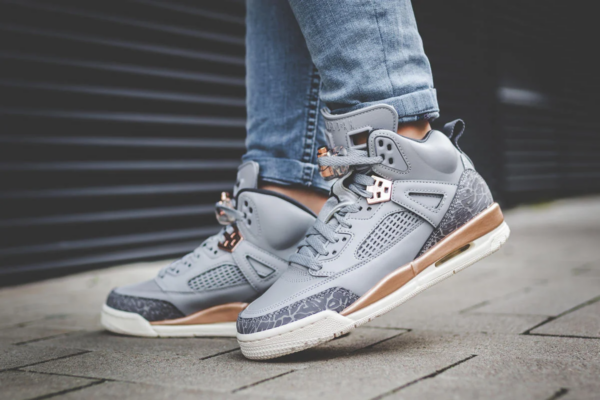 Giày Nike Jordan Spizike GS 'Wolf Grey' 535712-018 - Ảnh 3
