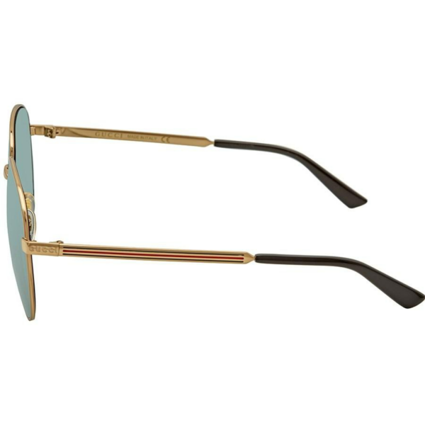 Kính Gucci Gold Green Lens GG0138S-001 - Ảnh 5
