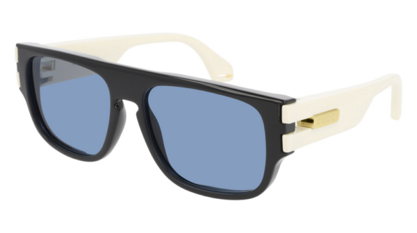 Kính Gucci Blue Rectangular 'Black' GG0664S-002-58 - Ảnh 2