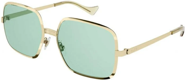 Kính Gucci Square Men's Sunglasses 'Green' GG1063S-002-60 - Ảnh 3