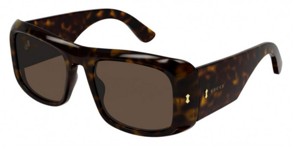 Kính Gucci Rectangular Men's Sunglasses 'Brown' GG1080S-002-56 - Ảnh 3