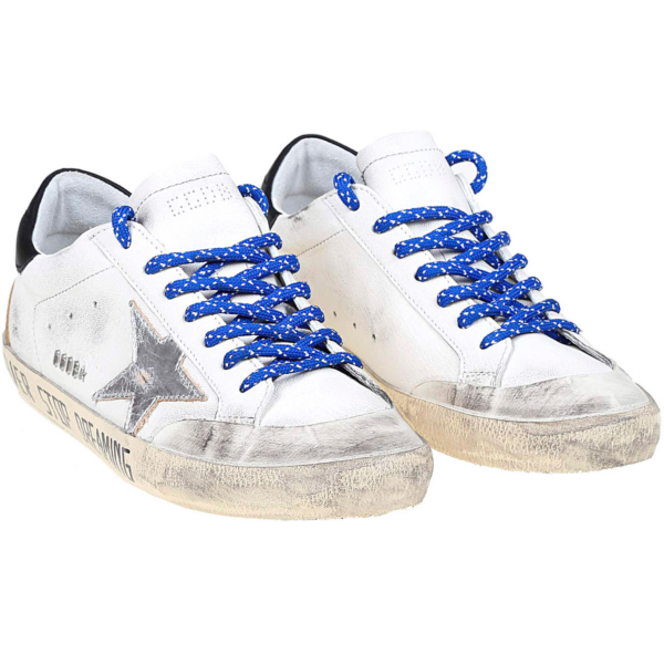 Giày Golden Goose Supper Star 'White Silver' GMF00175 F002553 10906 - Ảnh 5