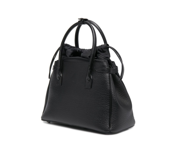 Túi Maison Margiela 5AC Medium Drawstring 'Black' SB3WD0004P4348T8013 - Ảnh 3