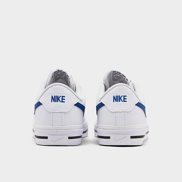 Giày Nike Court Legacy GS 'White Game Royal' DA5380-101 - Ảnh 4