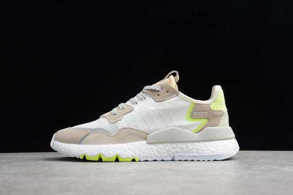 Giày Adidas Wmns Nite Jogger 'Off White Yellow' CG6098 - Ảnh 6
