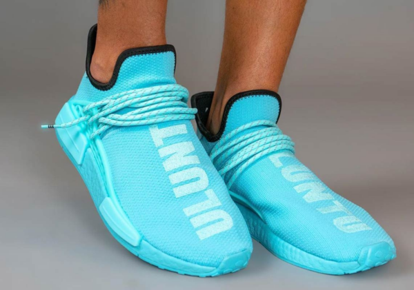 Giày Adidas Pharrell x NMD Human Race 'Aqua' GY0094 - Ảnh 7