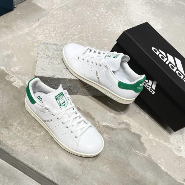 Giày Adidas Stan Smith 'White Green' GW1390 - Ảnh 4