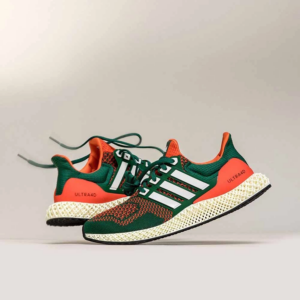 Giay Adidas Ultra 4D 'Miami Hurricanes' Q46439