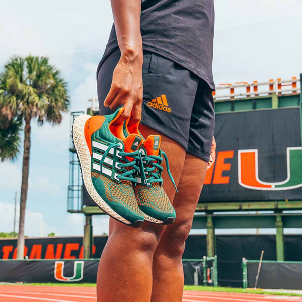 Giay Adidas Ultra 4D 'Miami Hurricanes' Q46439