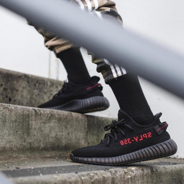 Giày Adidas Yeezy 350 Bred CP9652 - Ảnh 2