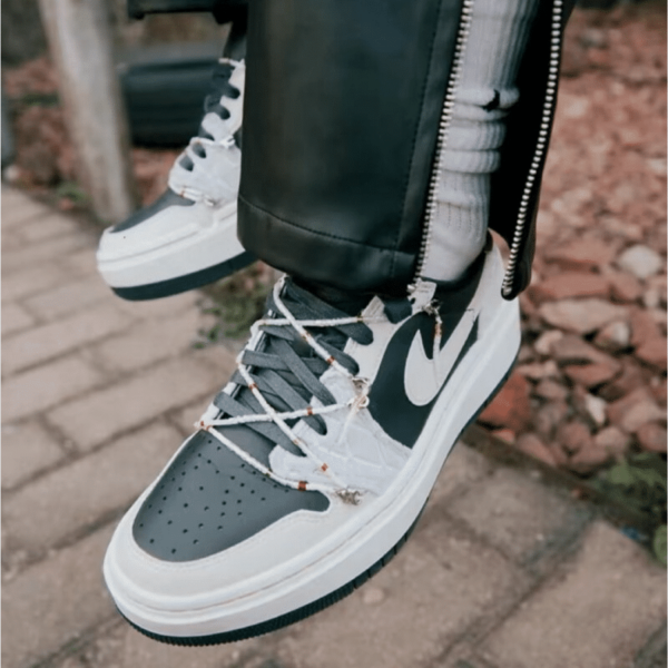 Giày Nike Air Jordan 1 LV8D Elevated SE 'Anthracite Light Bone' DV1494-001 - Ảnh 4