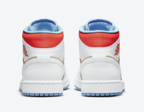 Giày Nike Air Jordan 1 Mid 'Sesame' CZ0774-200 - Ảnh 6